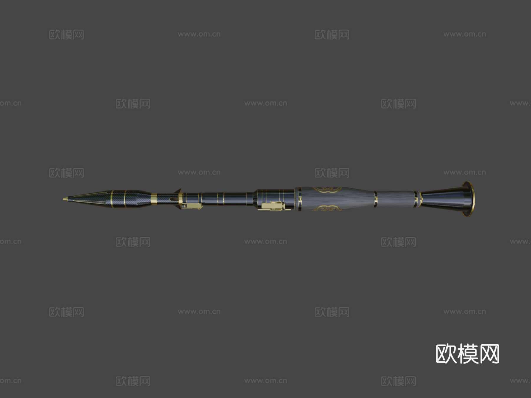 RPG-7古驰特别版3d模型