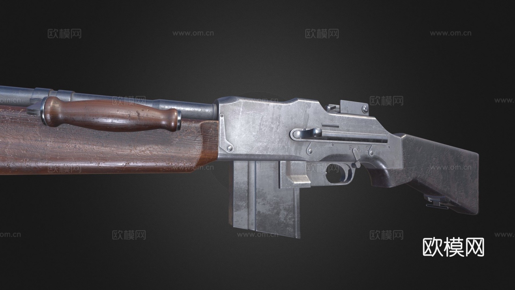 BAR M1918A23d模型