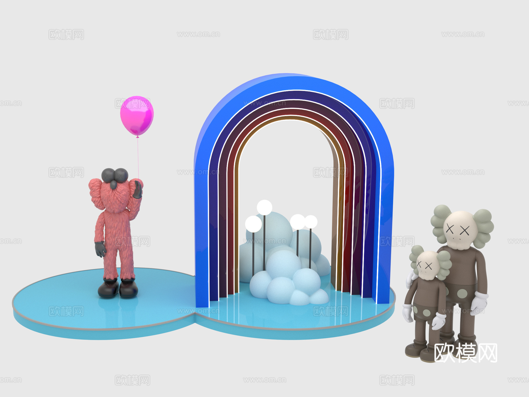 陈设 商业美陈3d模型