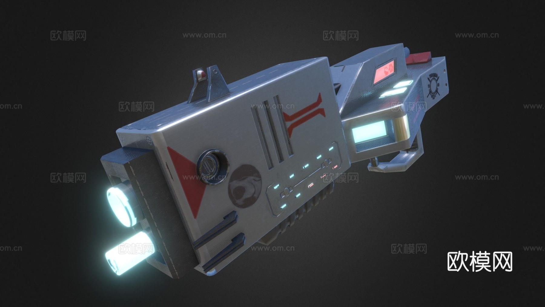 幸存者雄狮-那把枪3d模型