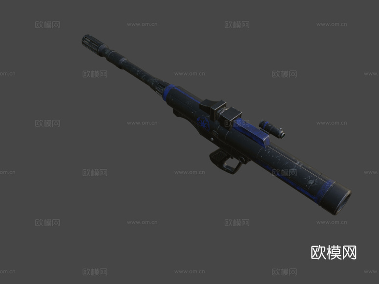 RPS-6(克隆人士兵火箭发射器)3d模型下载(渲染图6)