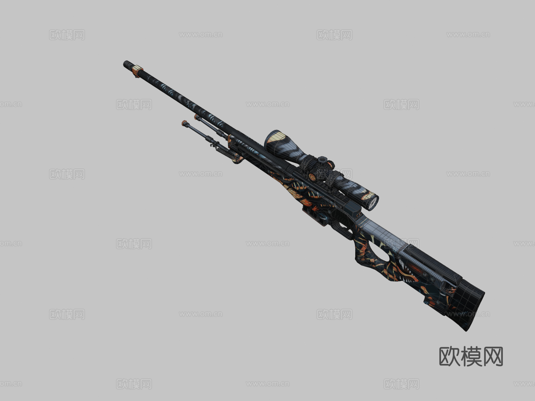 AWP-梅雷斯3d模型