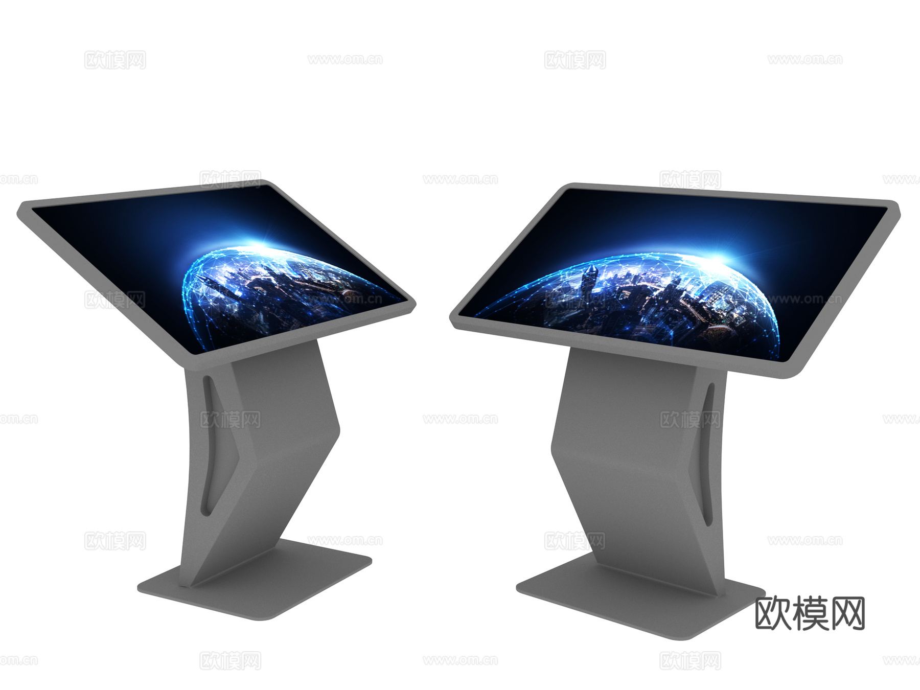器材 导视牌3d模型