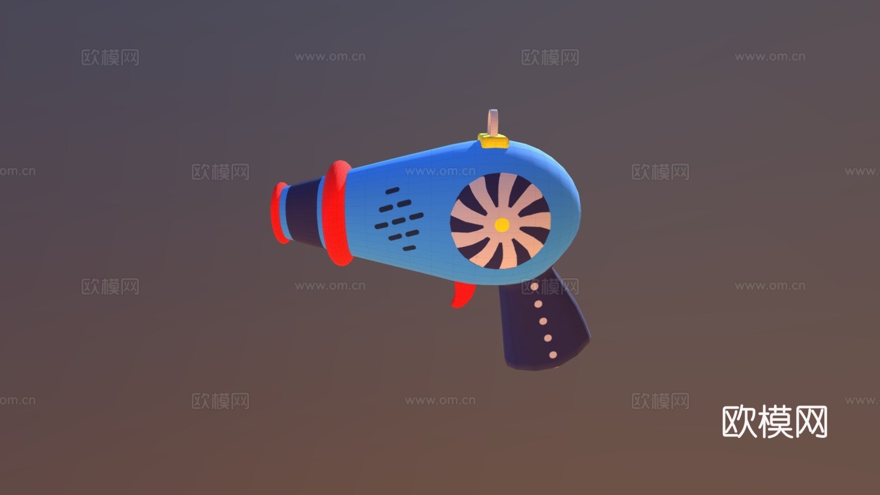 枪3d模型