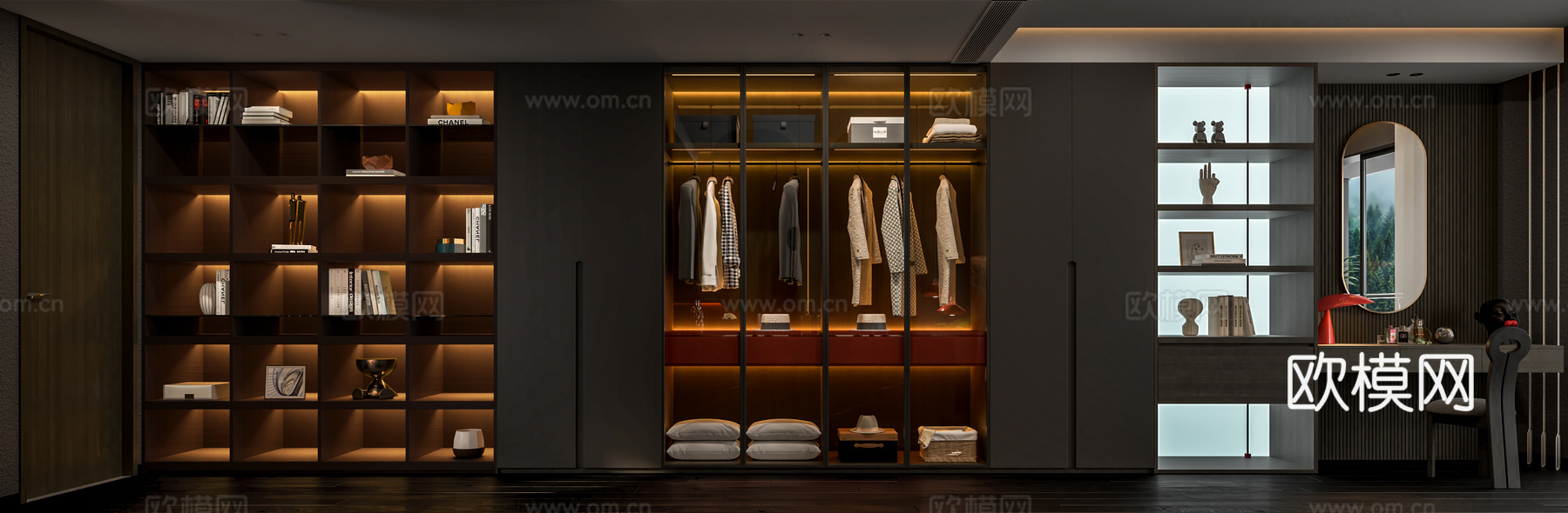 别墅主卧3d模型