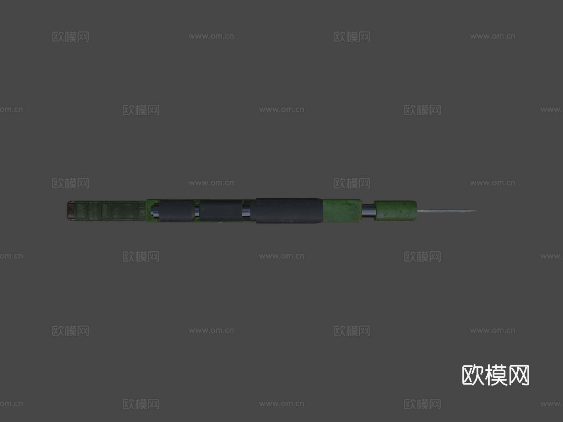 战锤40K康德莱尔型激光步枪3d模型