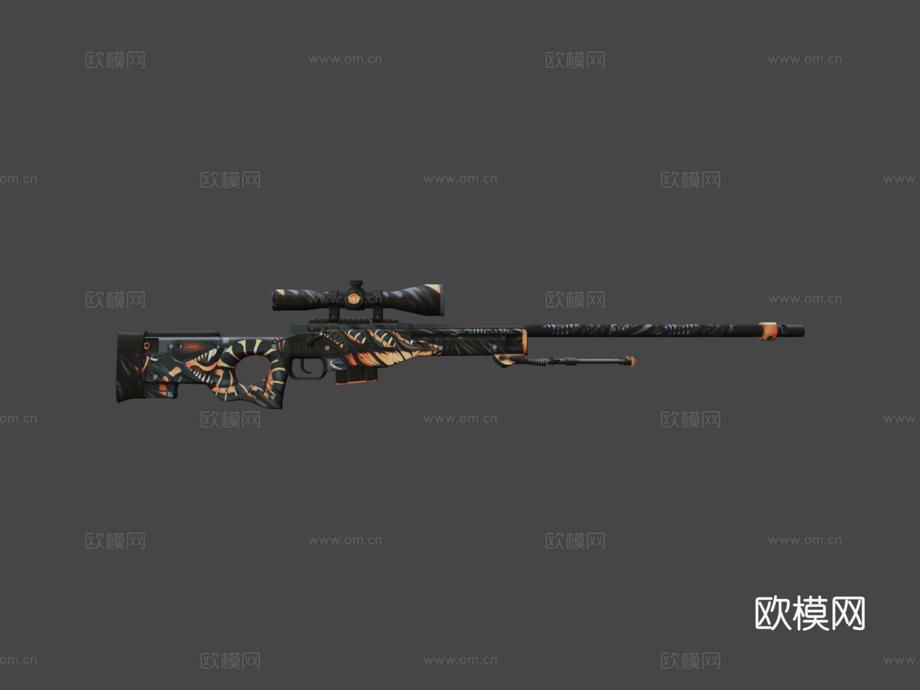 AWP-梅雷斯3d模型