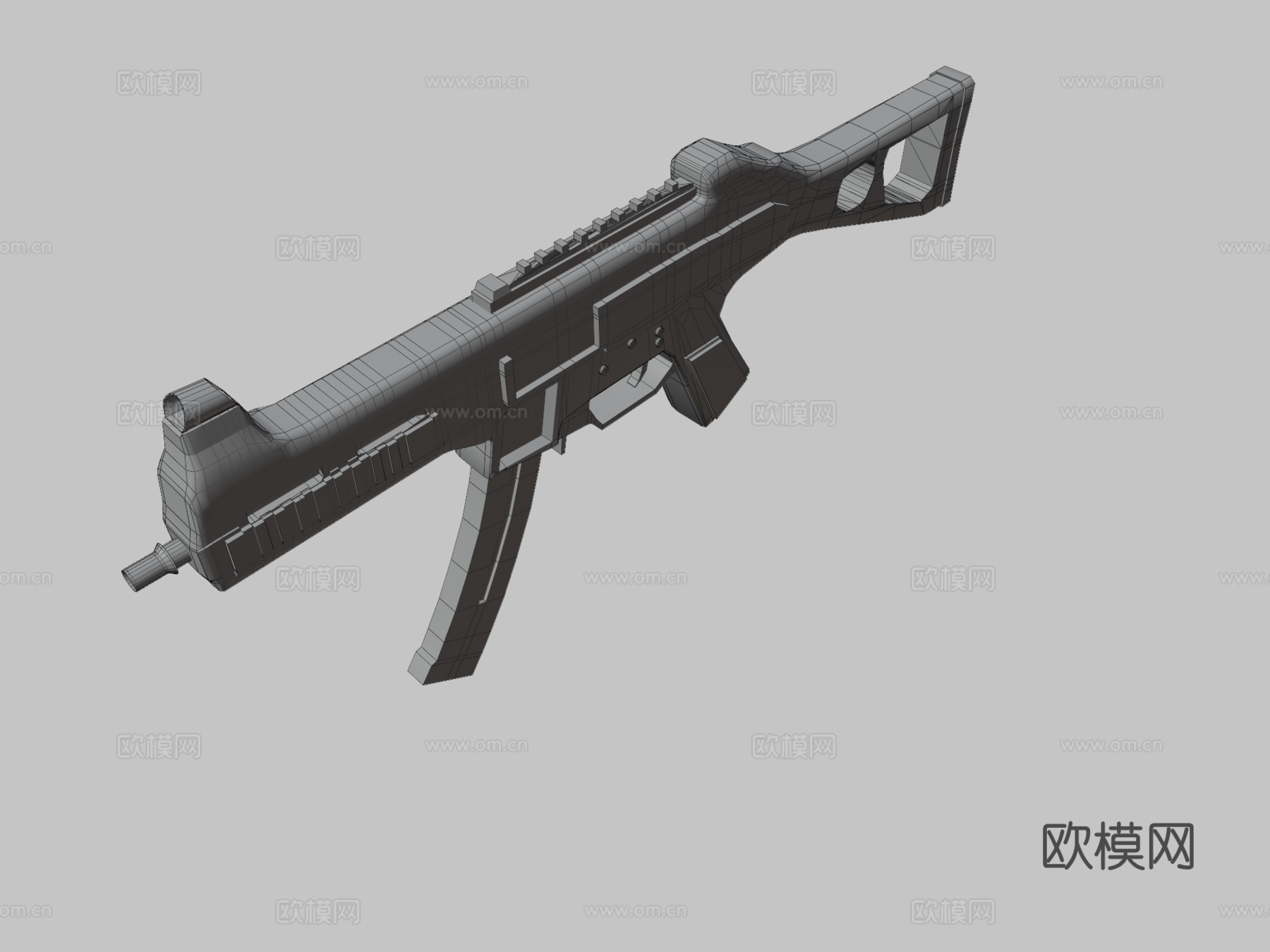 绝地求生灵感UMP93d模型