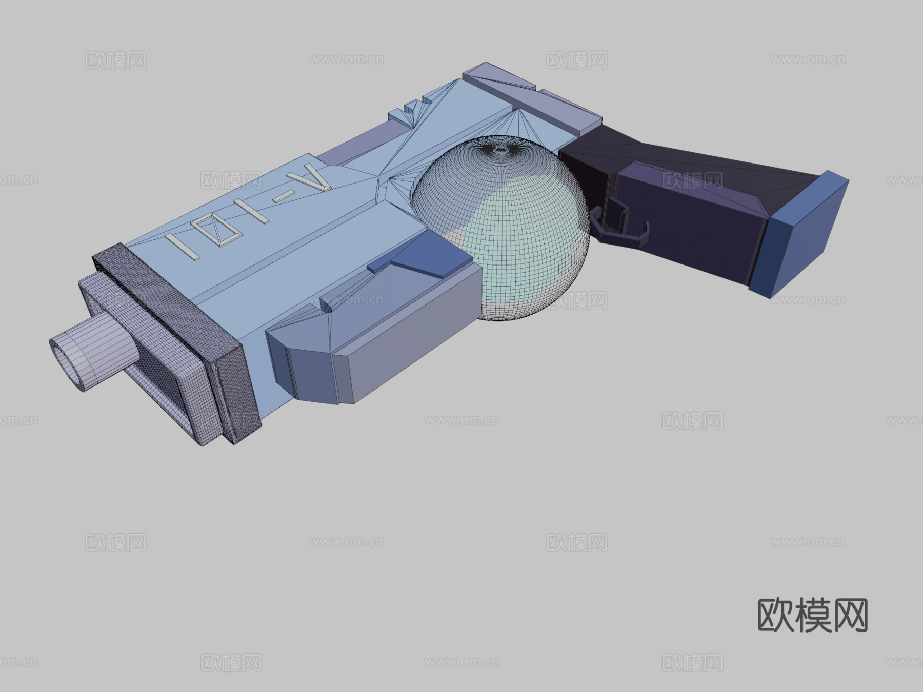 生命之枪3d模型