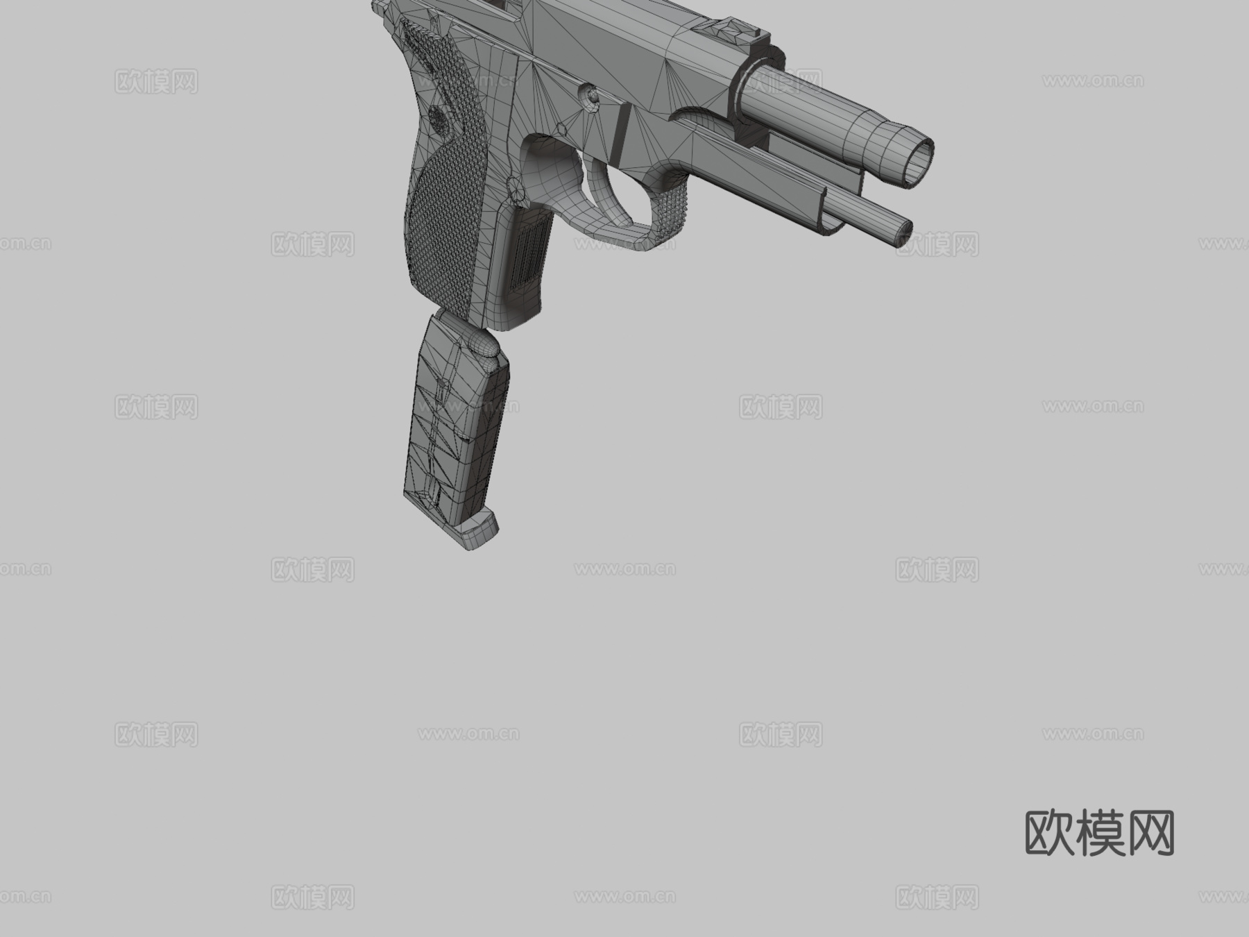 S&amp;W 59063d模型