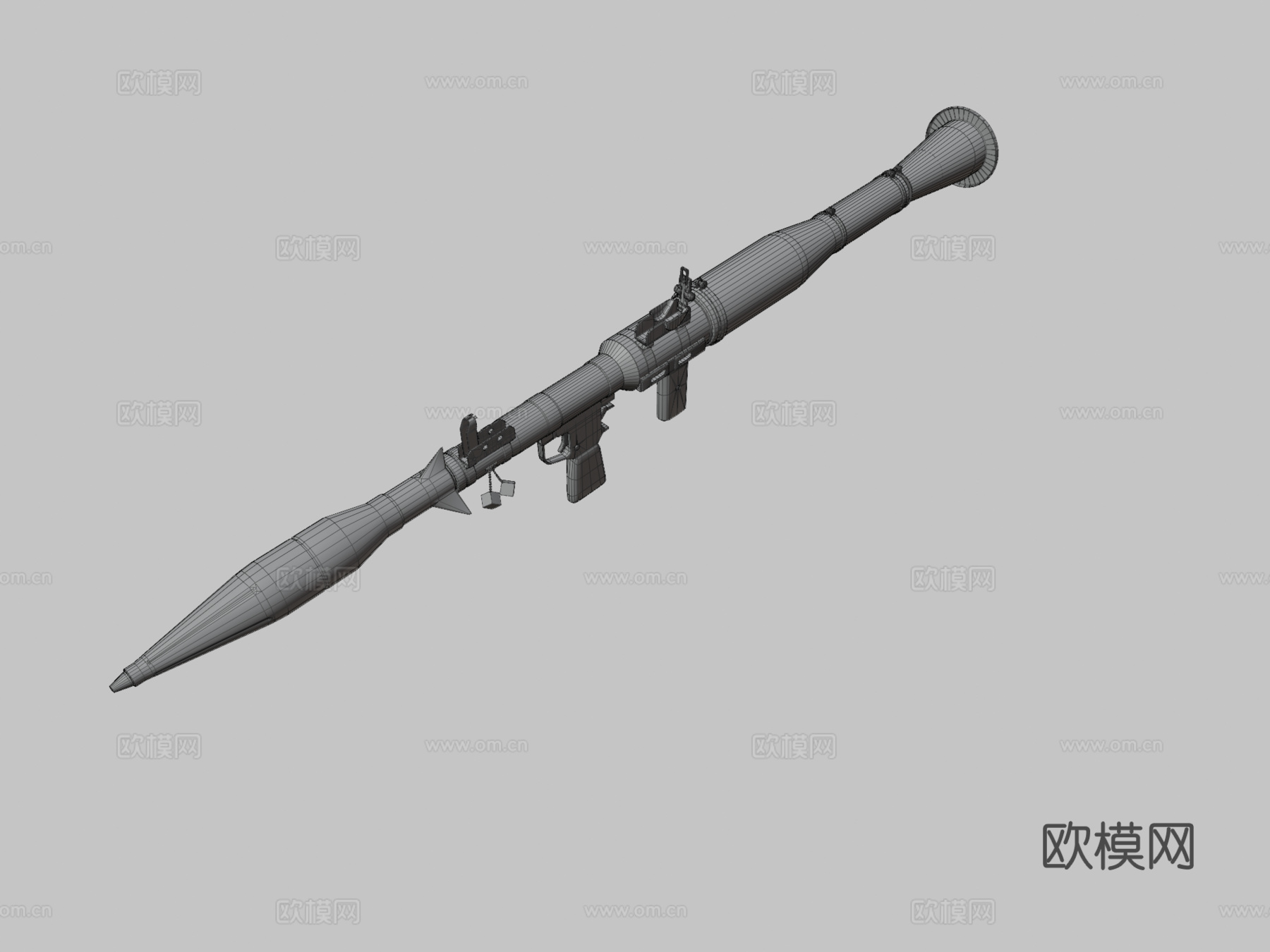 RPG-7古驰特别版3d模型