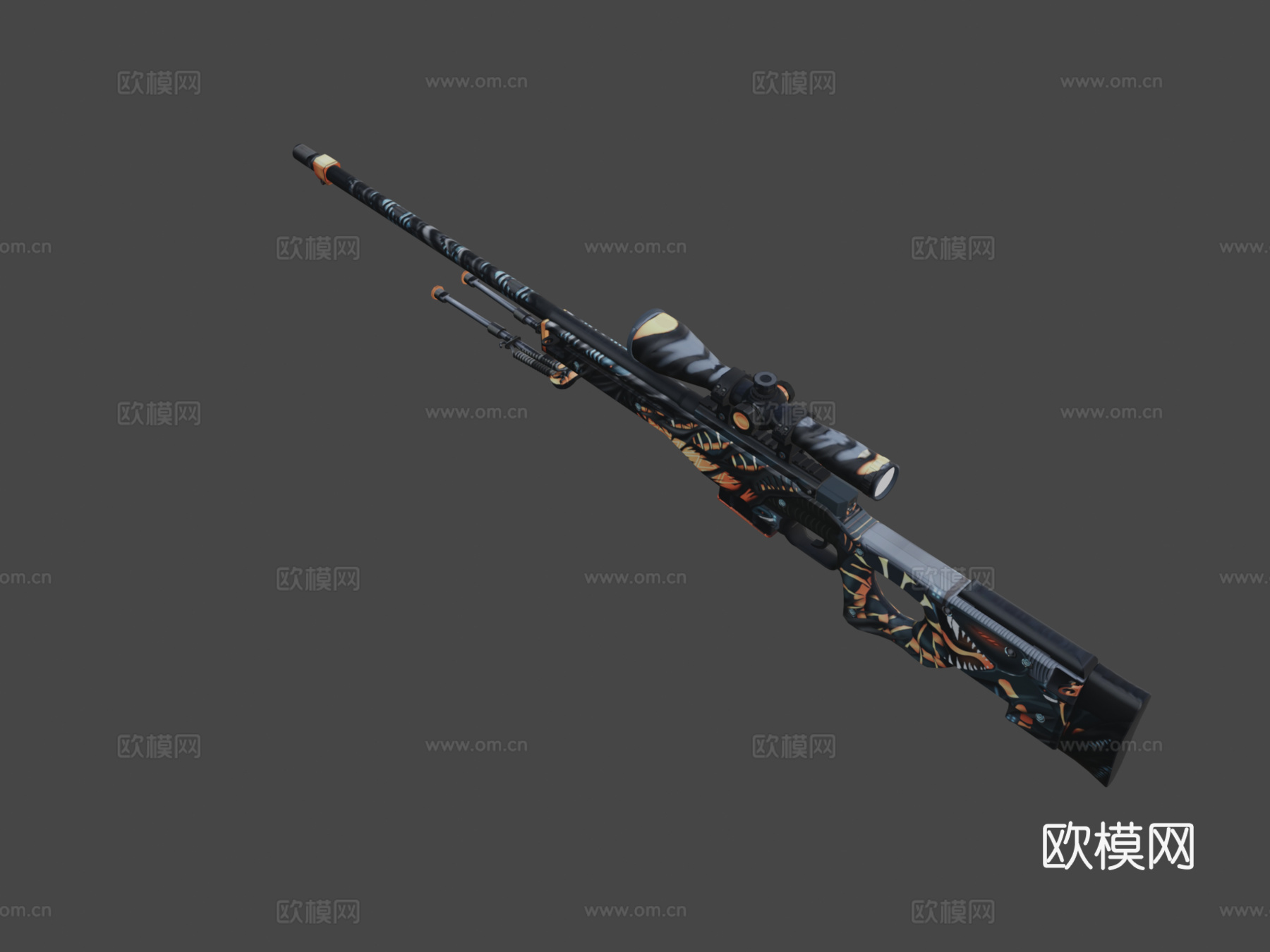AWP-梅雷斯3d模型