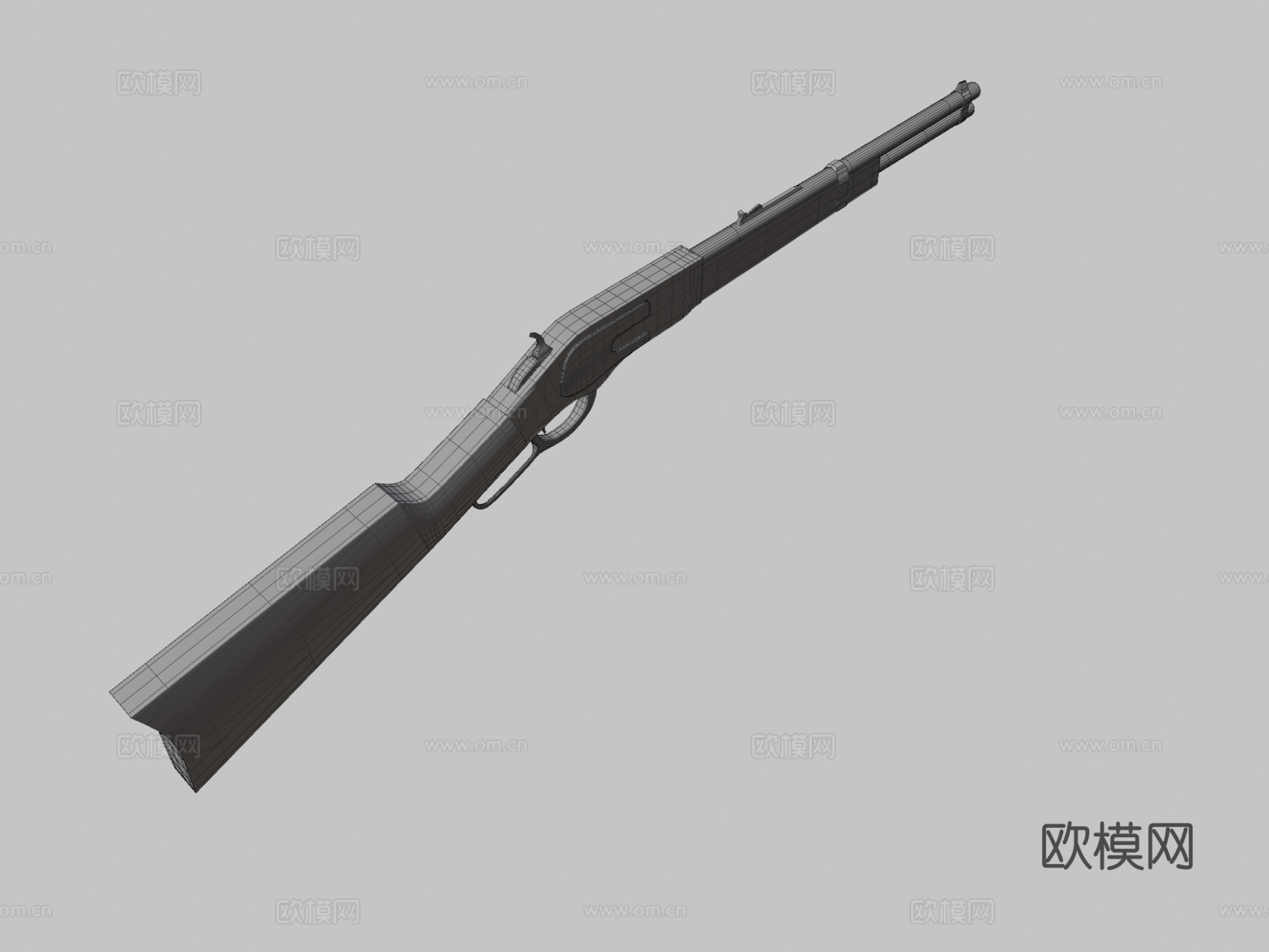 温彻斯特3d模型