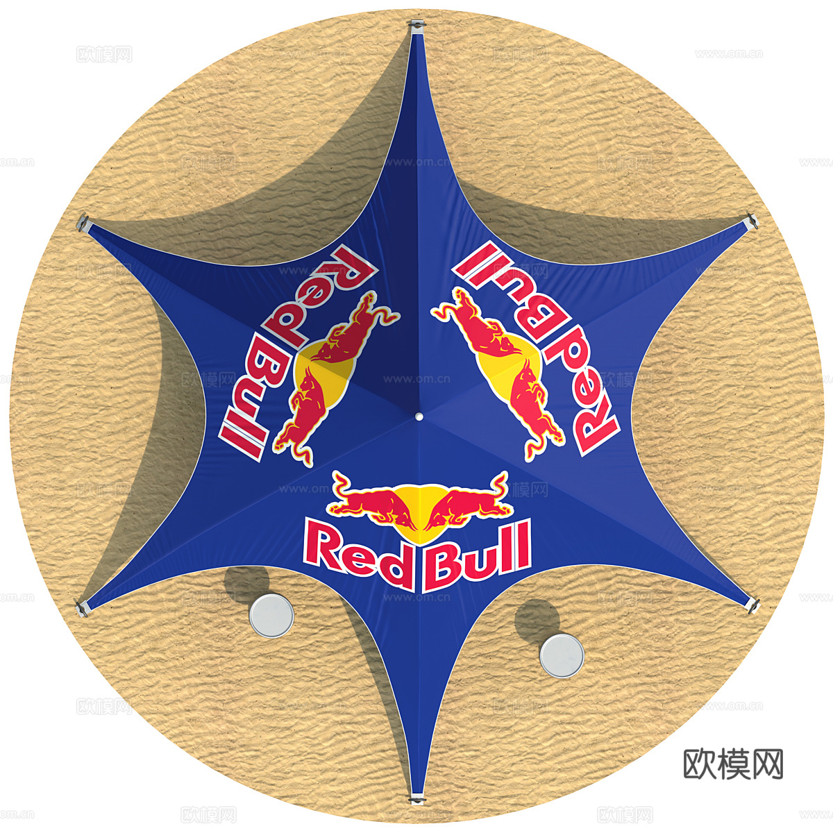 帐篷 广告蓬3d模型