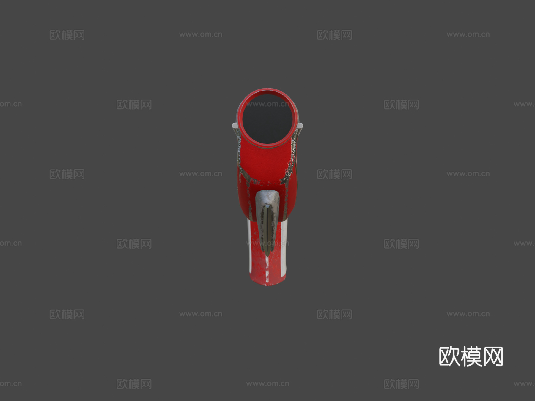 复古玩具枪3d模型