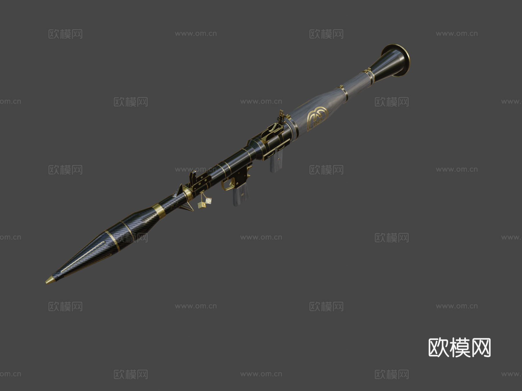 RPG-7古驰特别版3d模型