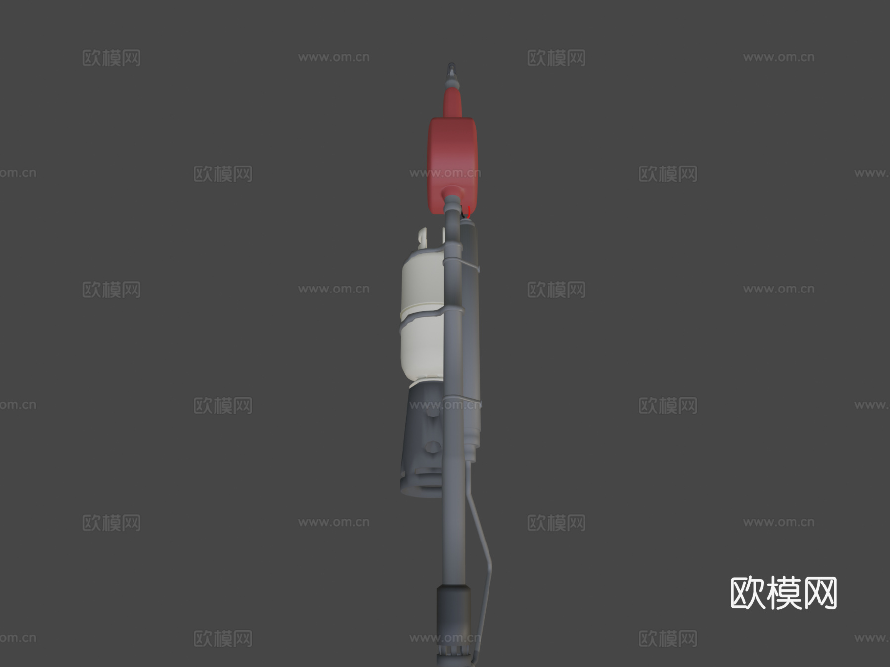 火焰喷射器Pyro-军团要塞23d模型
