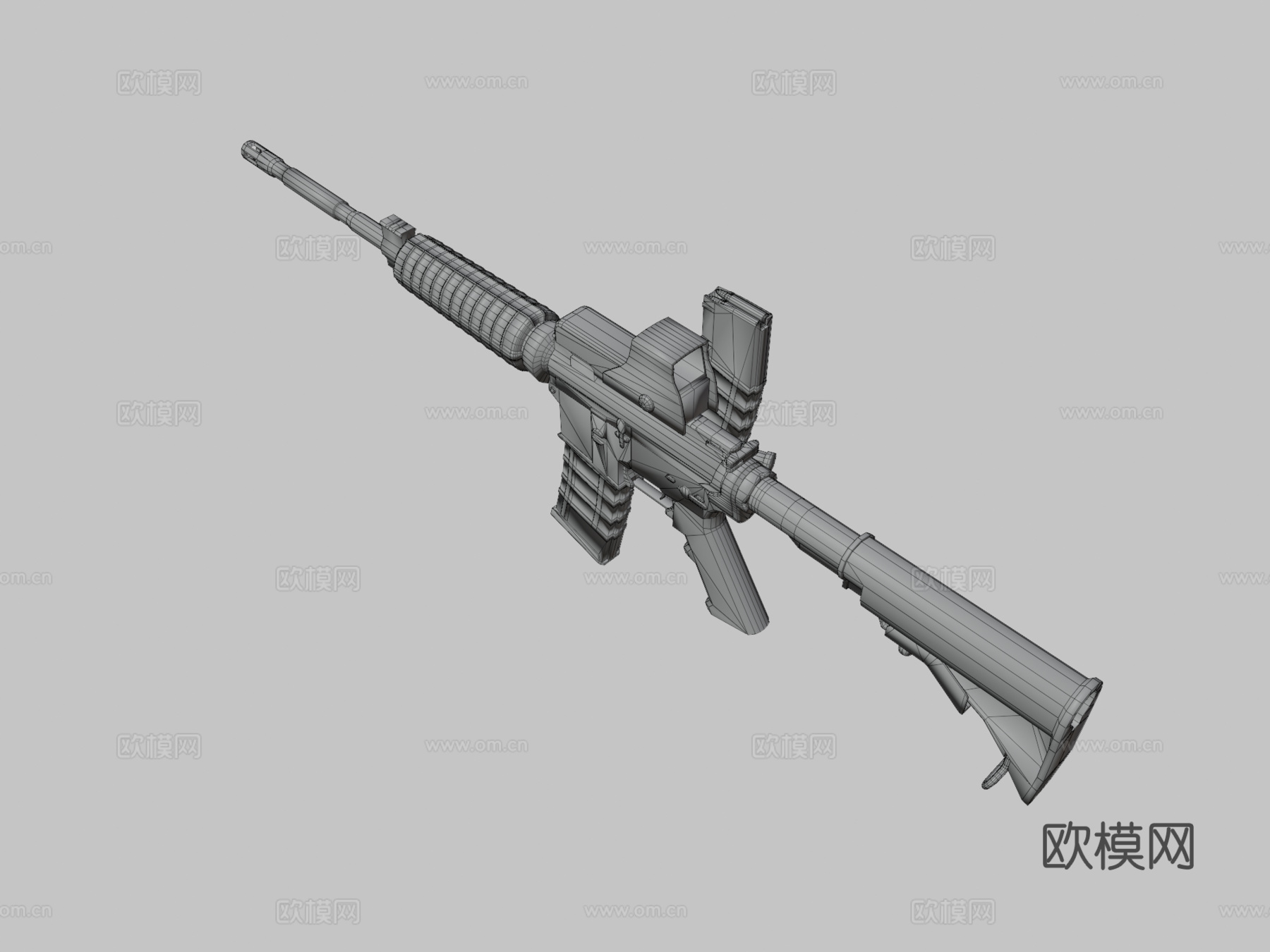 M4A13d模型