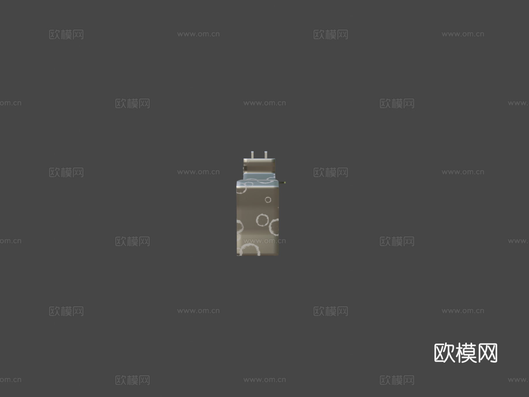 黄金枪3d模型