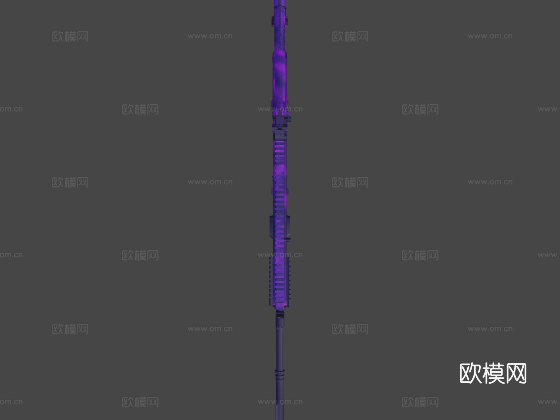 SCAR-H-繁荣3d模型