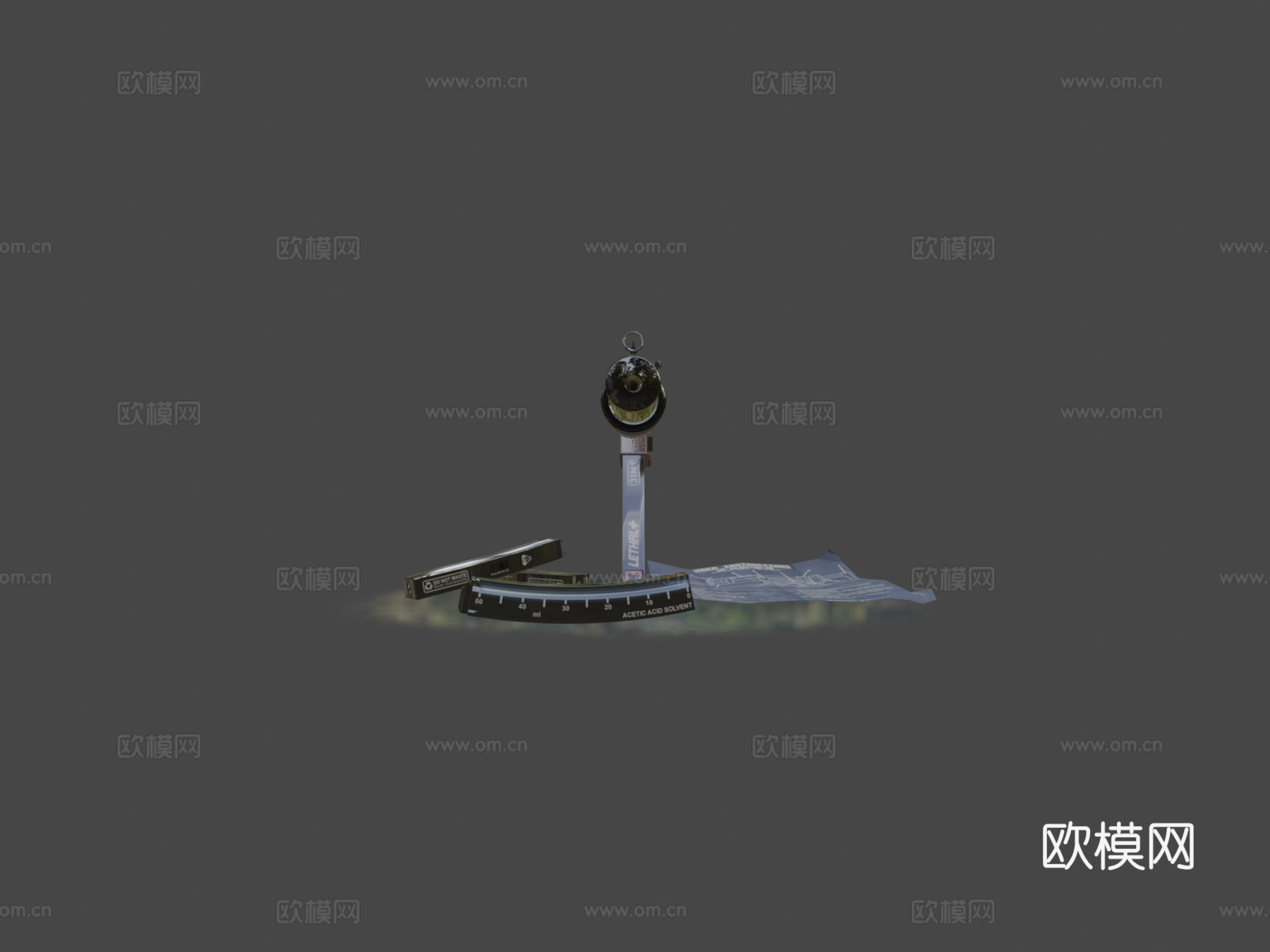 MP5-SD致命注射II3d模型