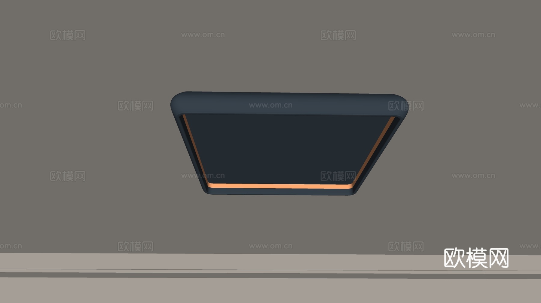 现代吸顶灯 几何形吸顶灯 卧室灯 艺术造型灯具 时尚客厅灯su模型