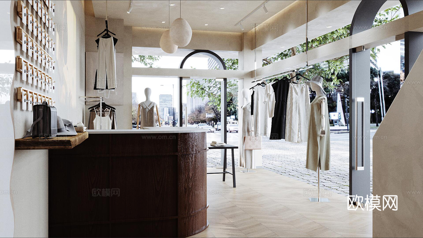 服装店3d模型