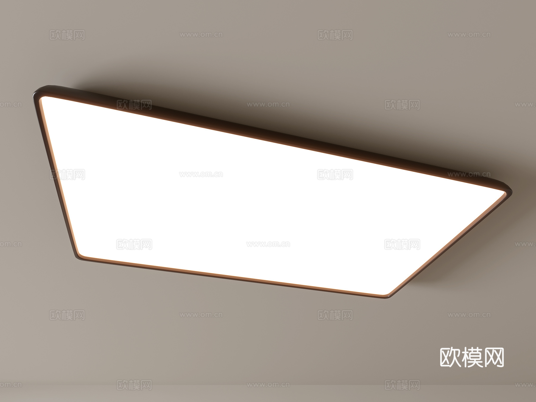 现代吸顶灯 几何形吸顶灯 卧室灯 艺术造型灯具 时尚客厅灯3d模型