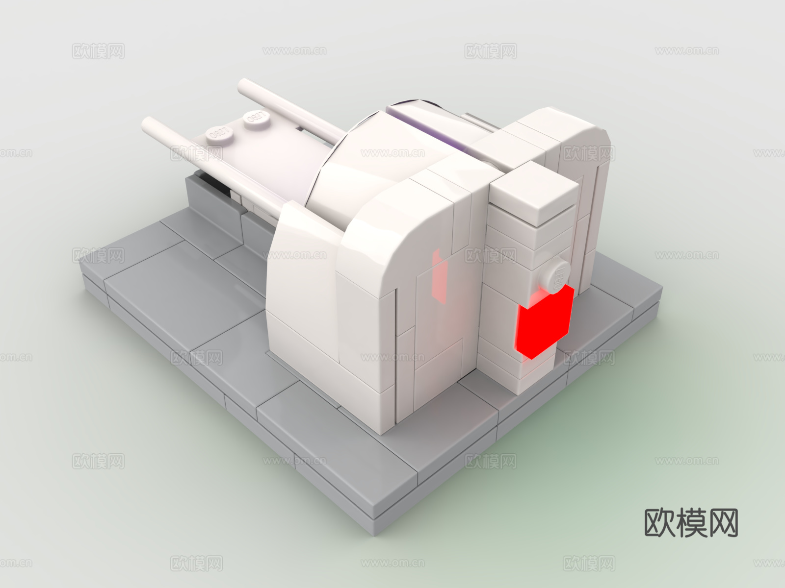 乐高 LEGO 玩具 积木 医疗设备 CT3d模型