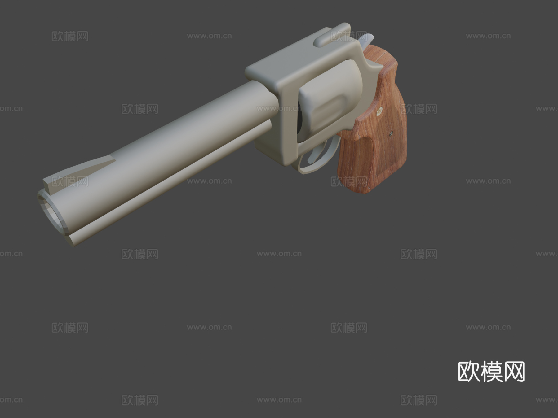 史密斯威森357马格南3d模型
