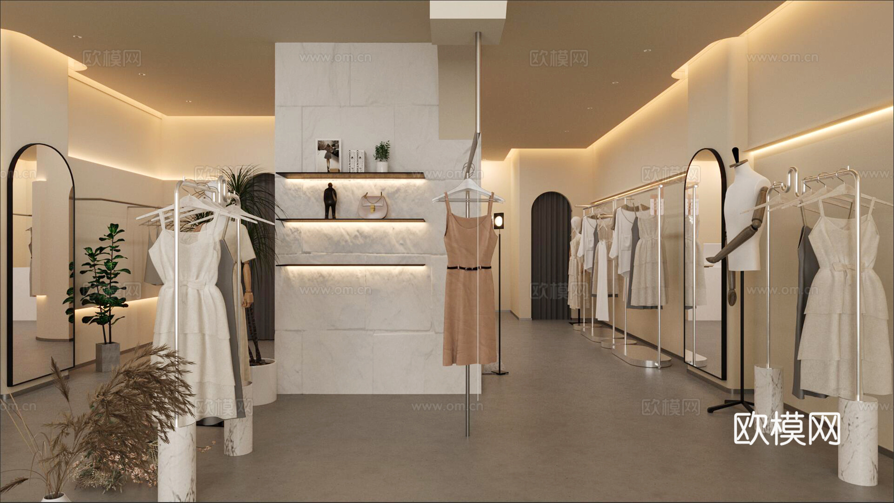 女装店3d模型