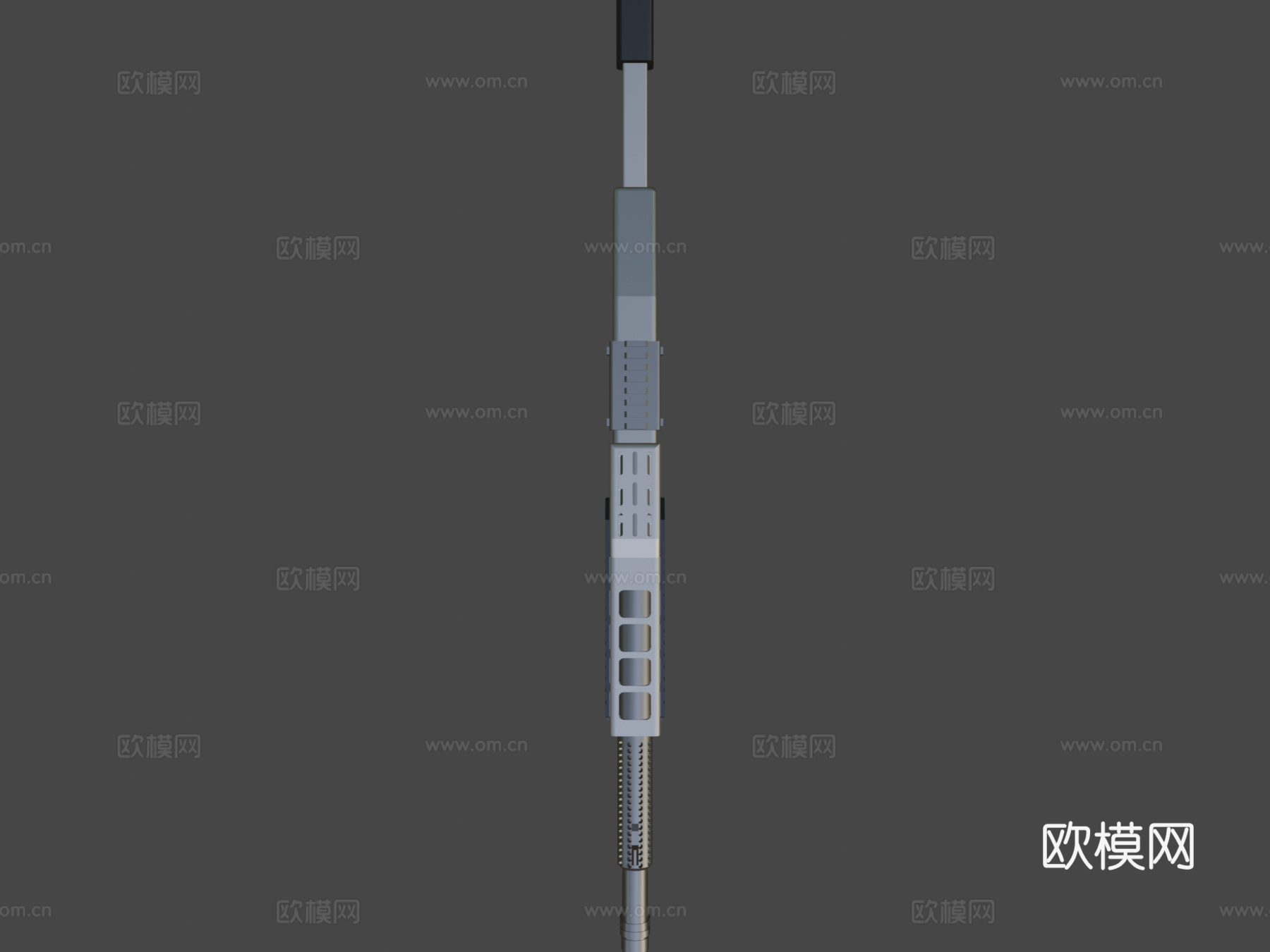 SPAS-34霰弹枪(虚构)3d模型