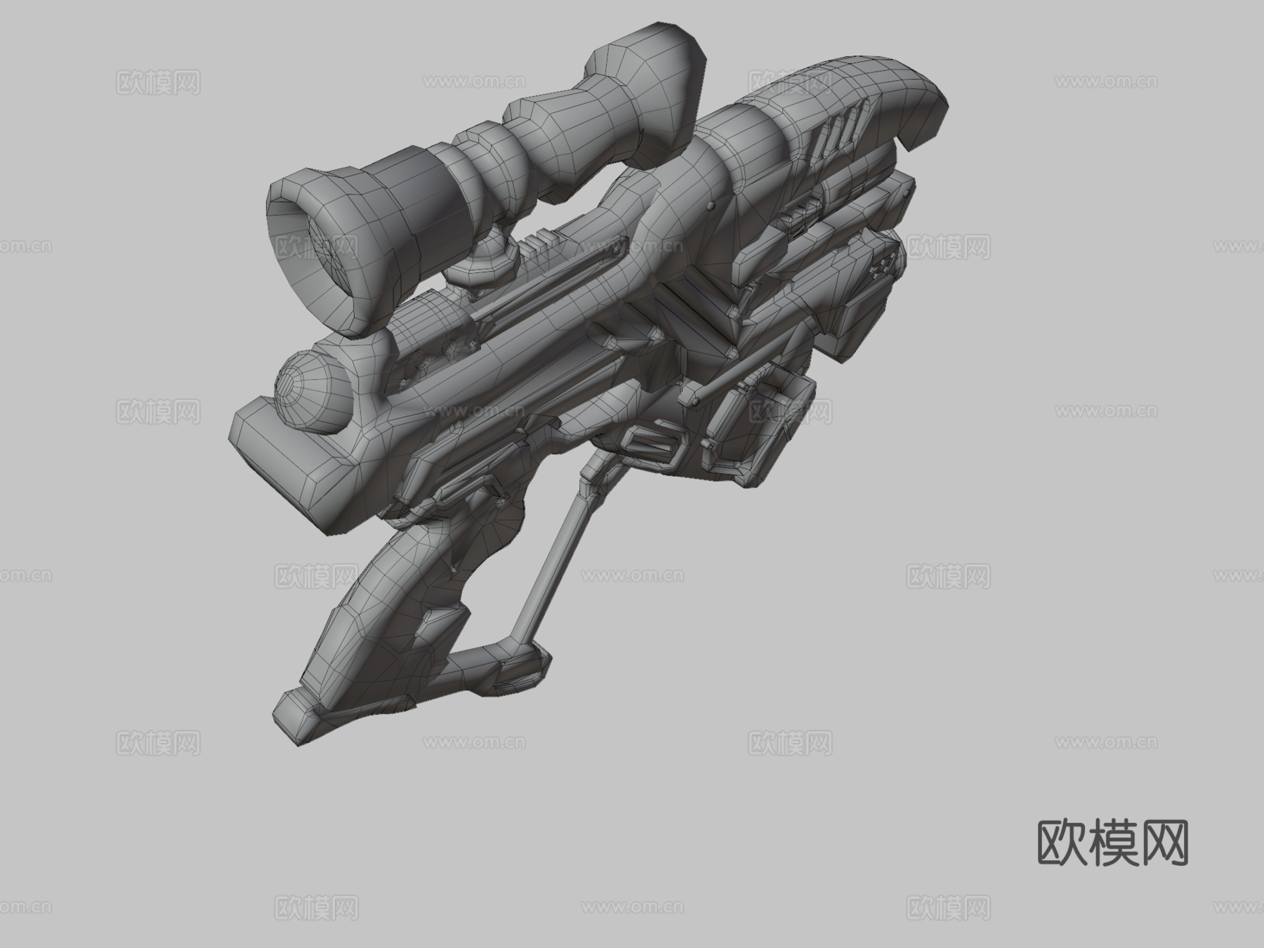SJ_李手枪概念3d模型