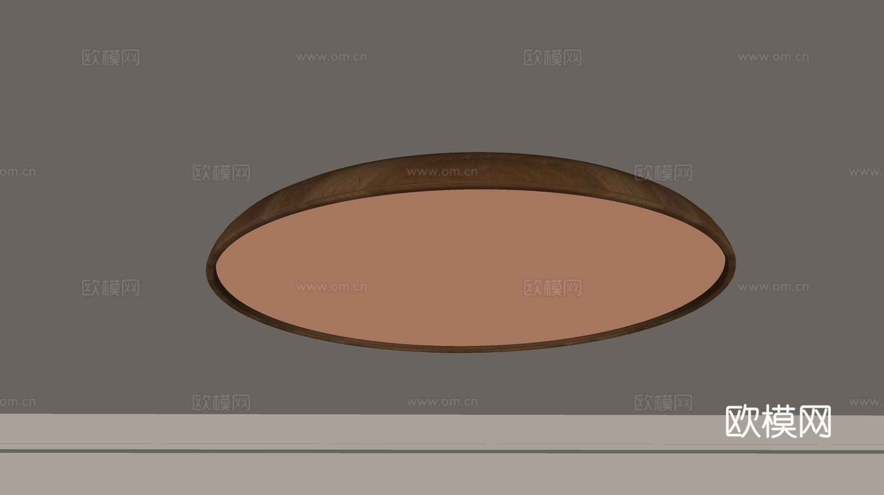 现代吸顶灯 几何形吸顶灯 卧室灯 艺术造型灯具 时尚客厅灯su模型下载（渲染图2）