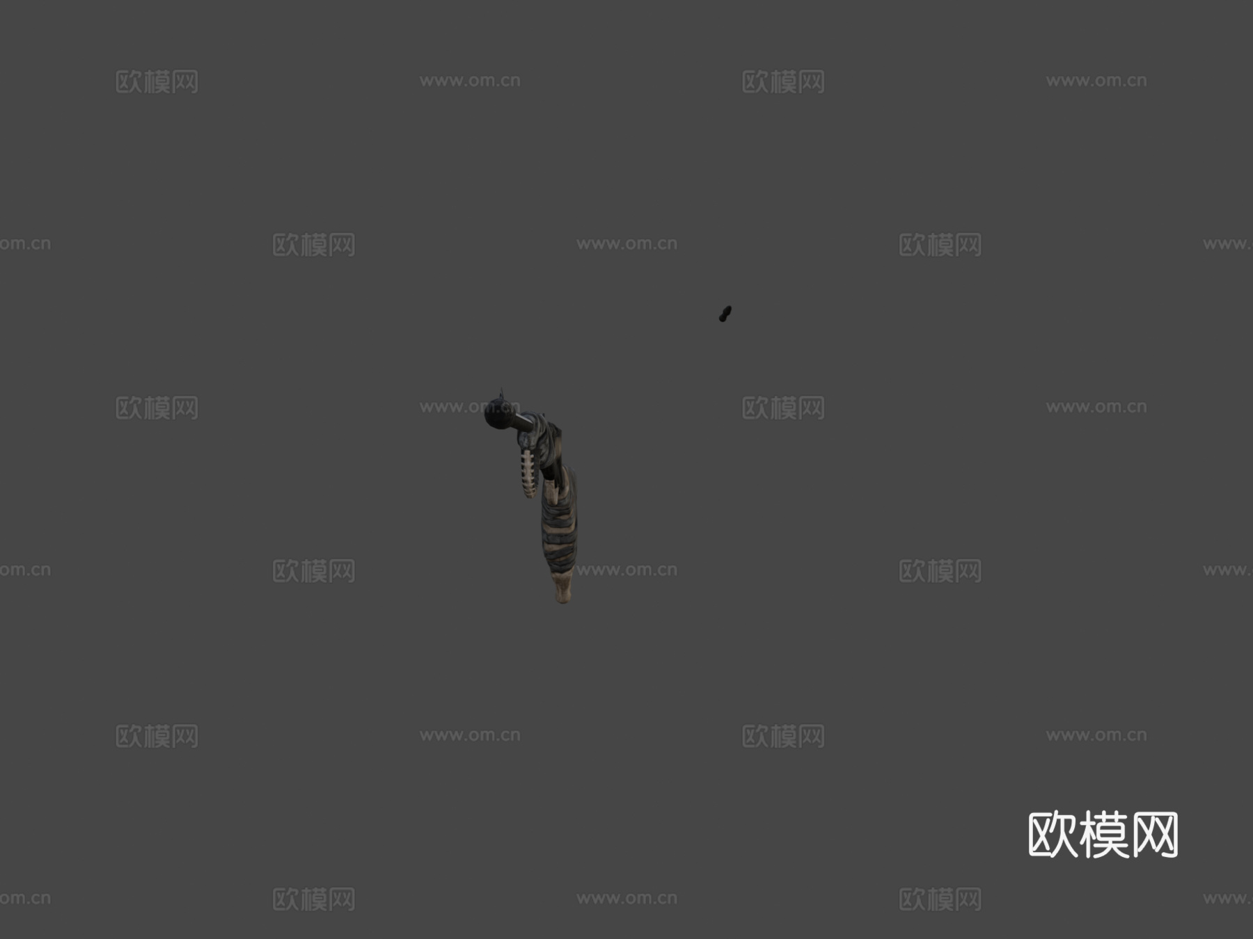 地狱栓动步枪3d模型