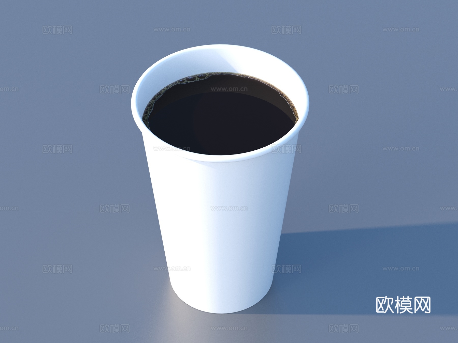 纸杯 咖啡 可乐 奶茶 饮料3d模型