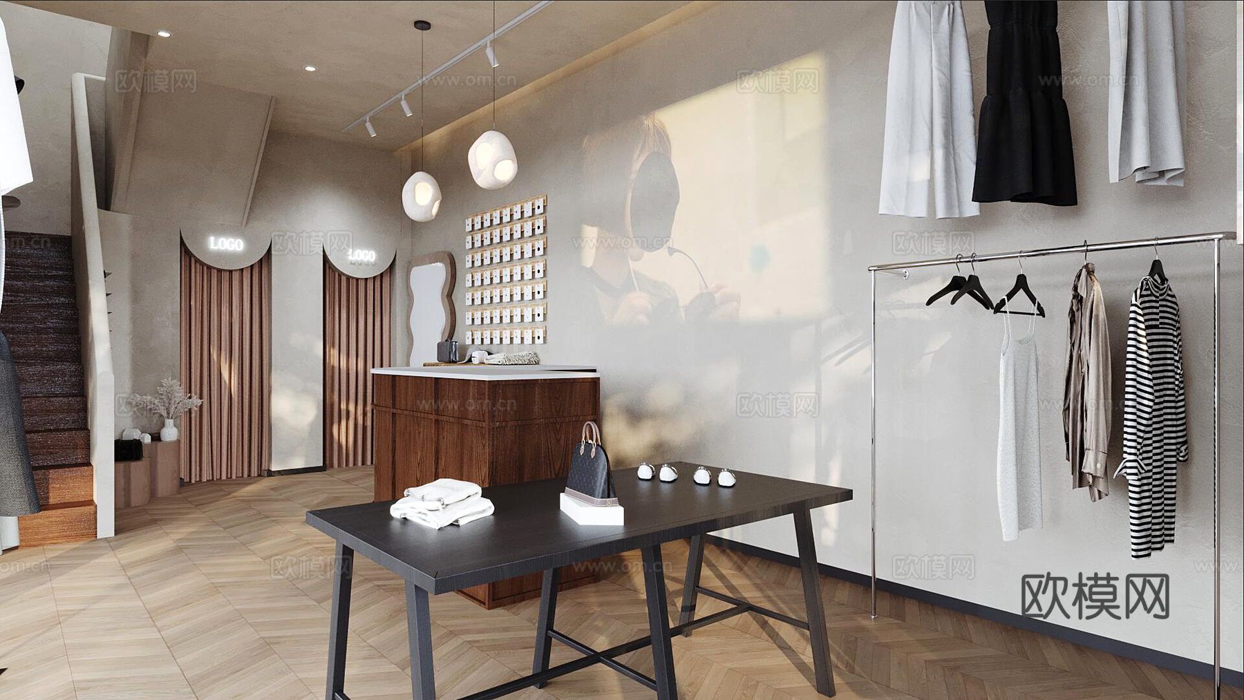 服装店3d模型