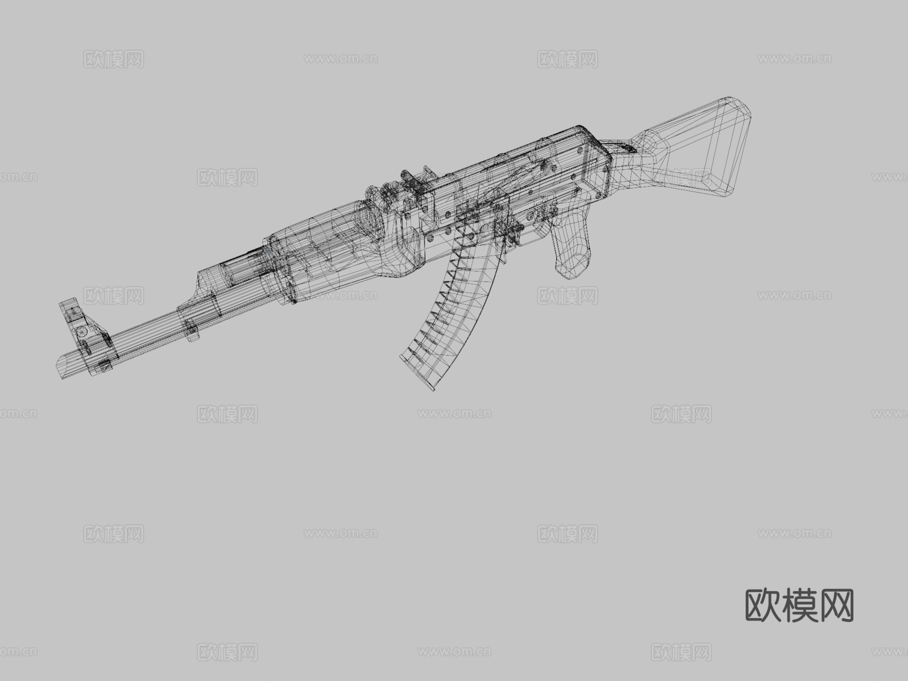 红龙-AK473d模型