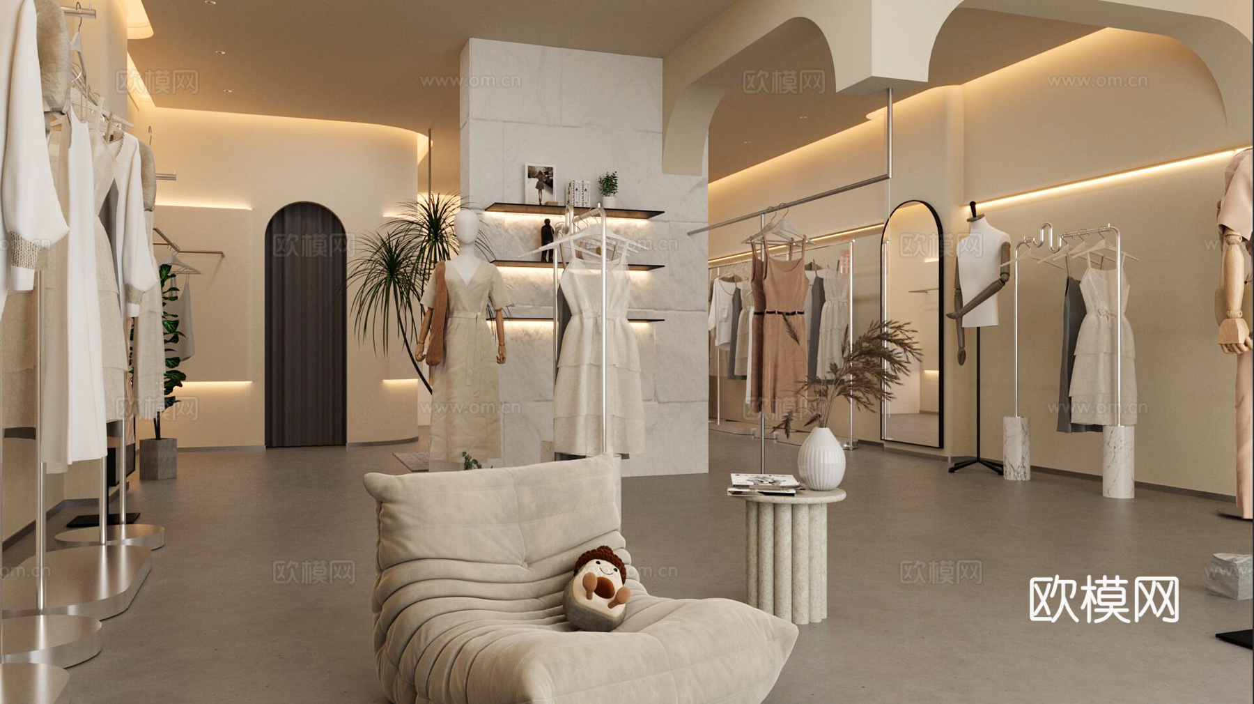 女装店3d模型