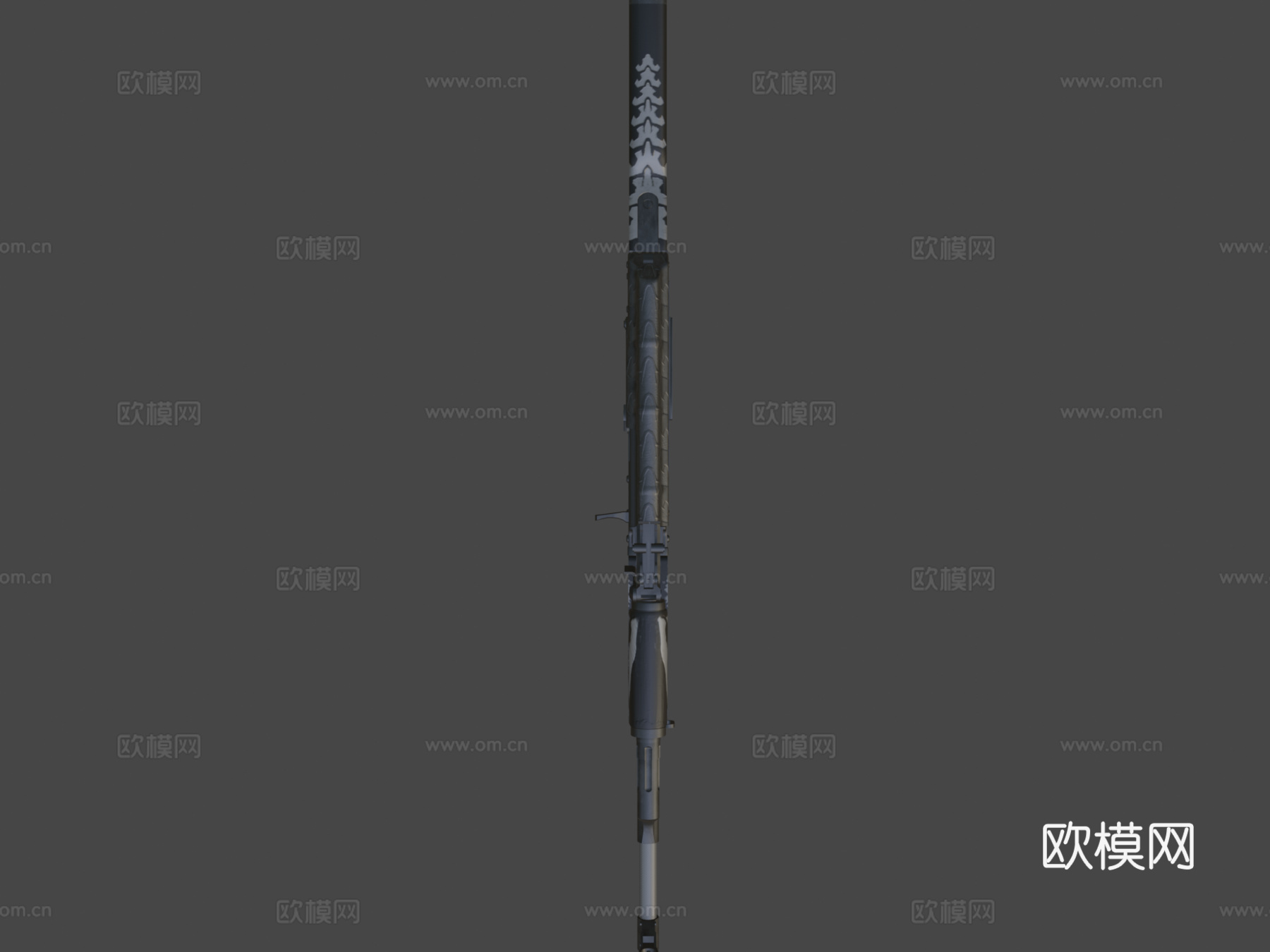 AK-47灵魂窃取者(CSGO皮肤)3d模型