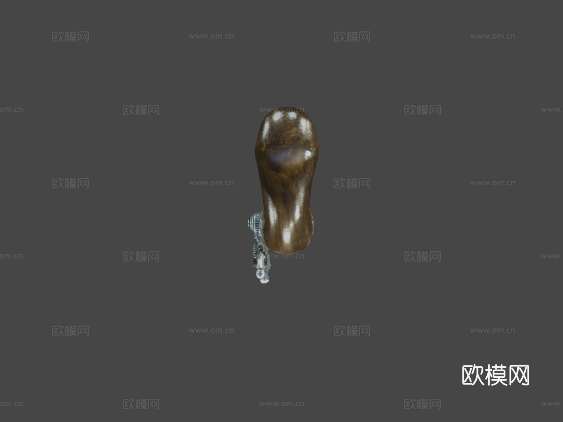 燧发手枪3d模型