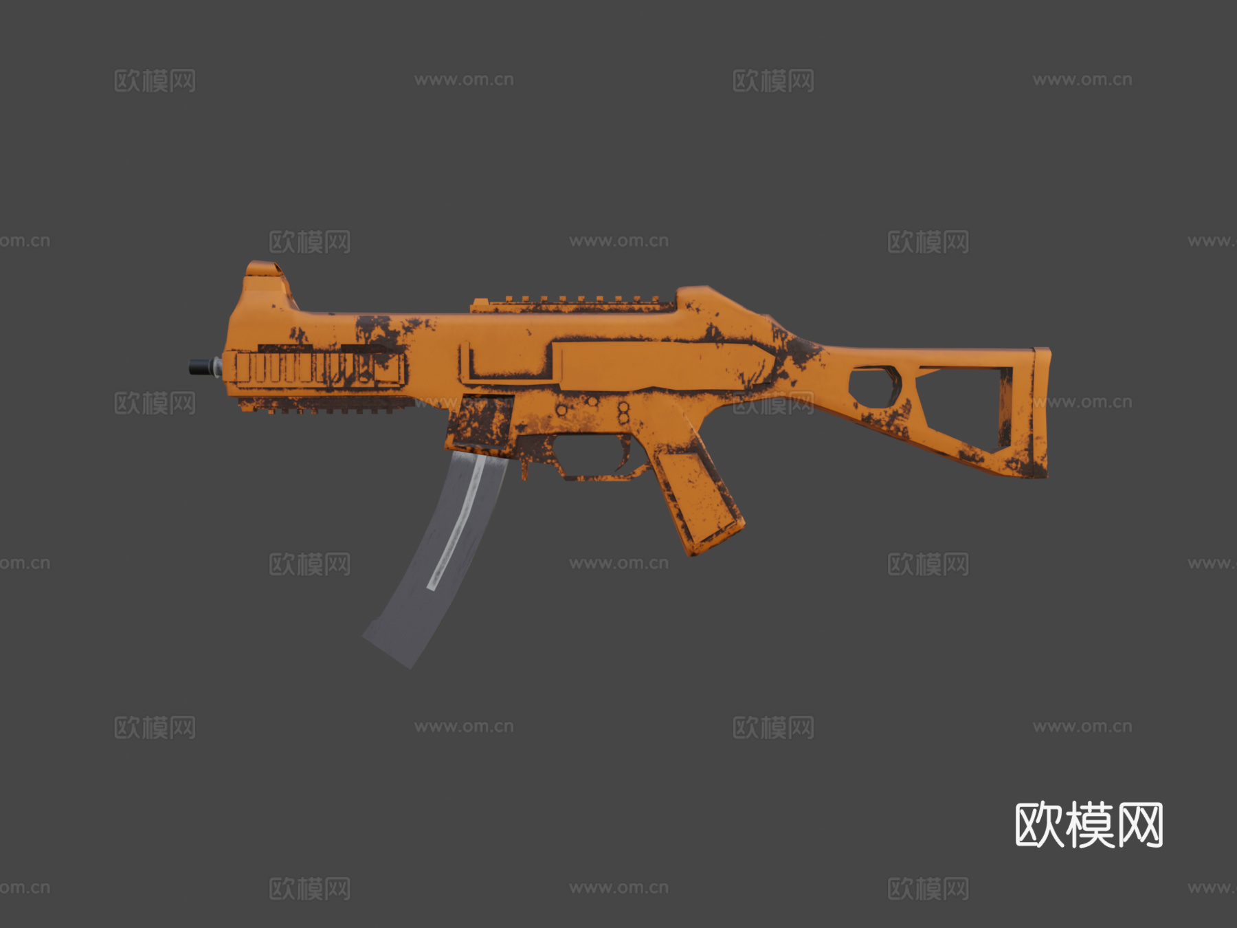 绝地求生灵感UMP93d模型