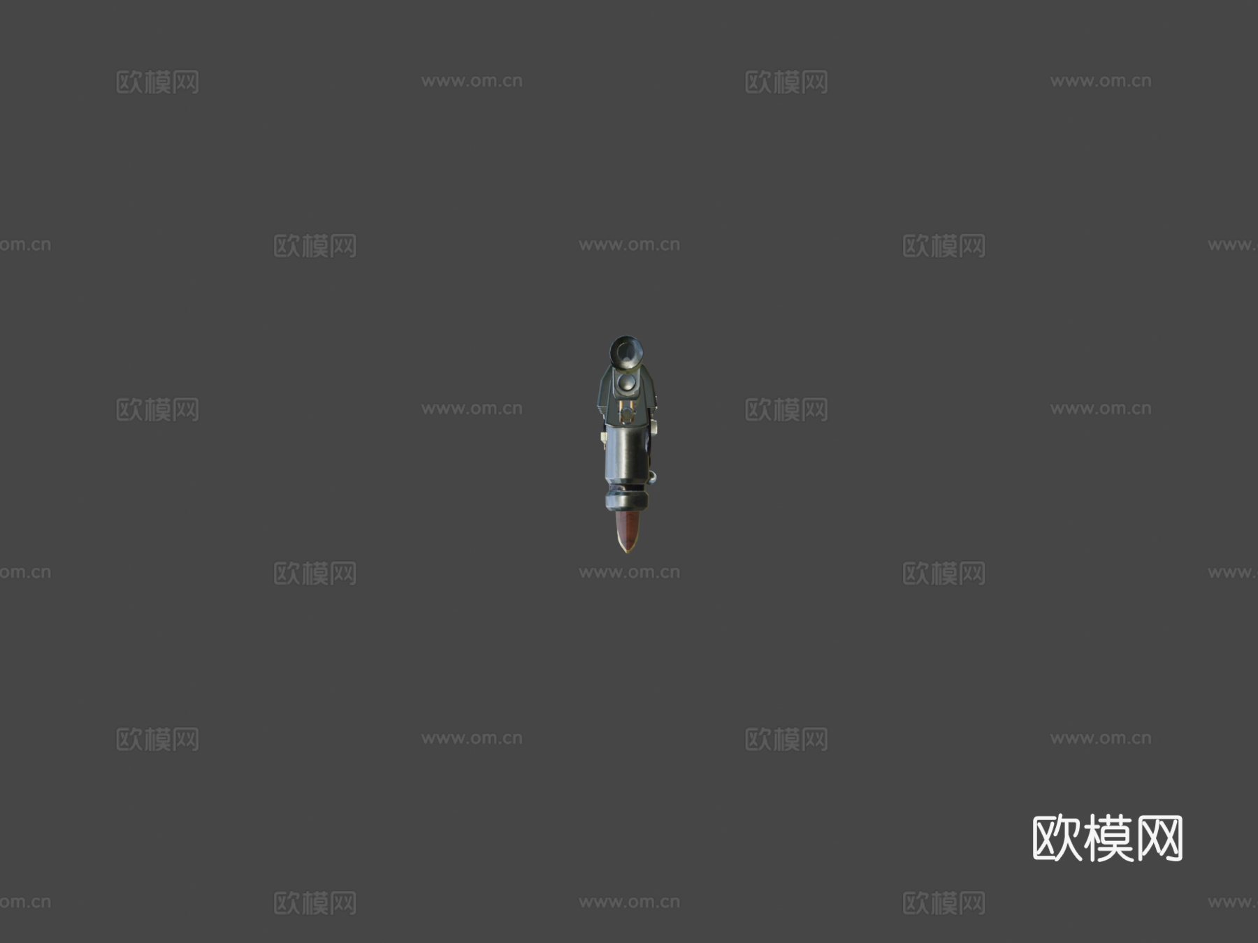 电磁杠杆式步枪3d模型