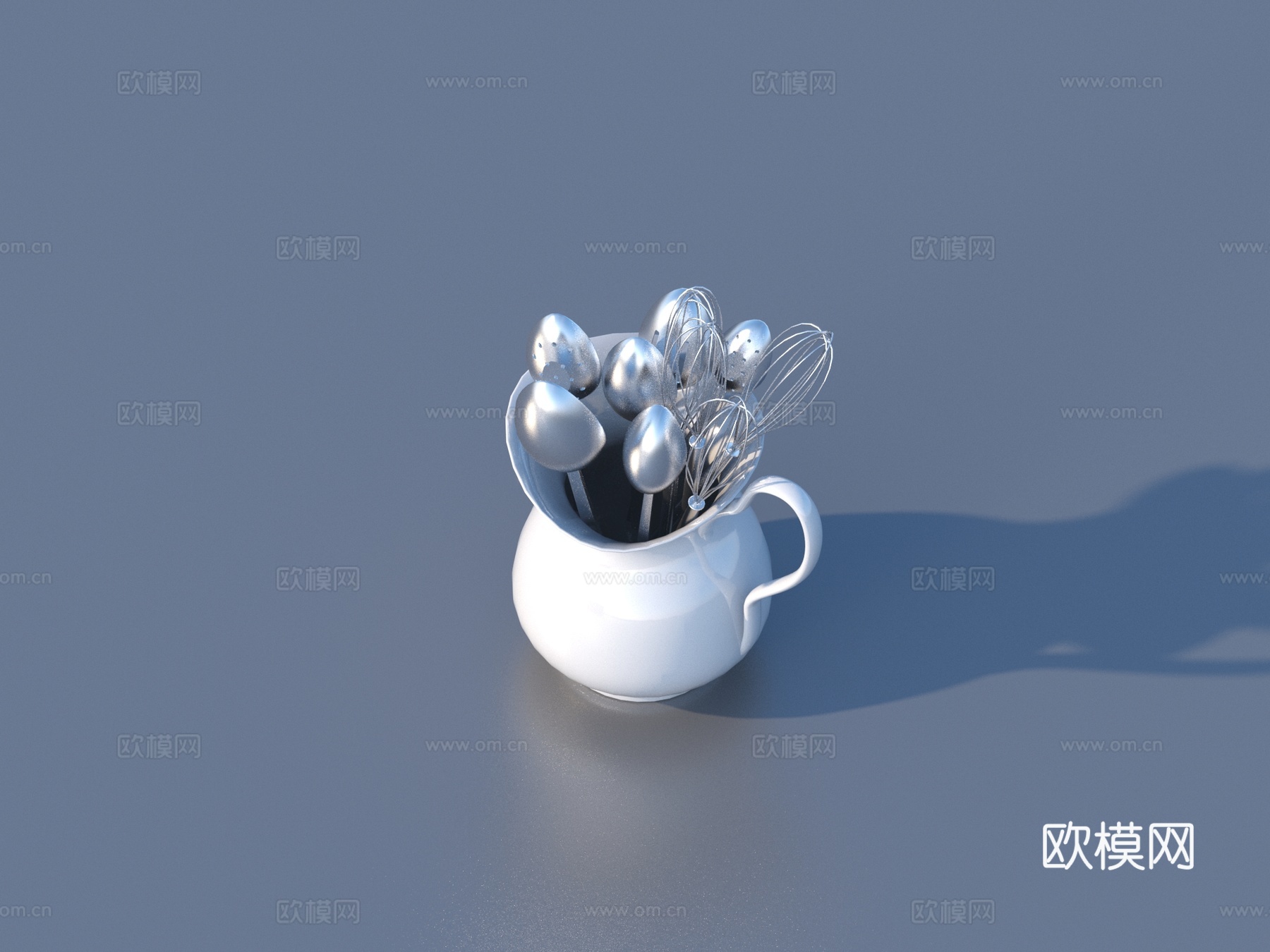 餐具 厨房用品3d模型