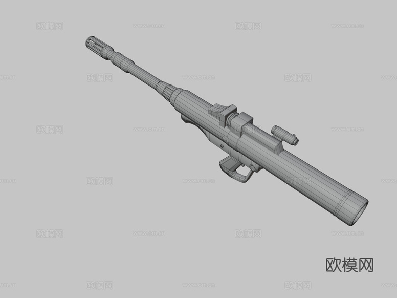 RPS-6(克隆人士兵火箭发射器)3d模型下载(渲染图3)