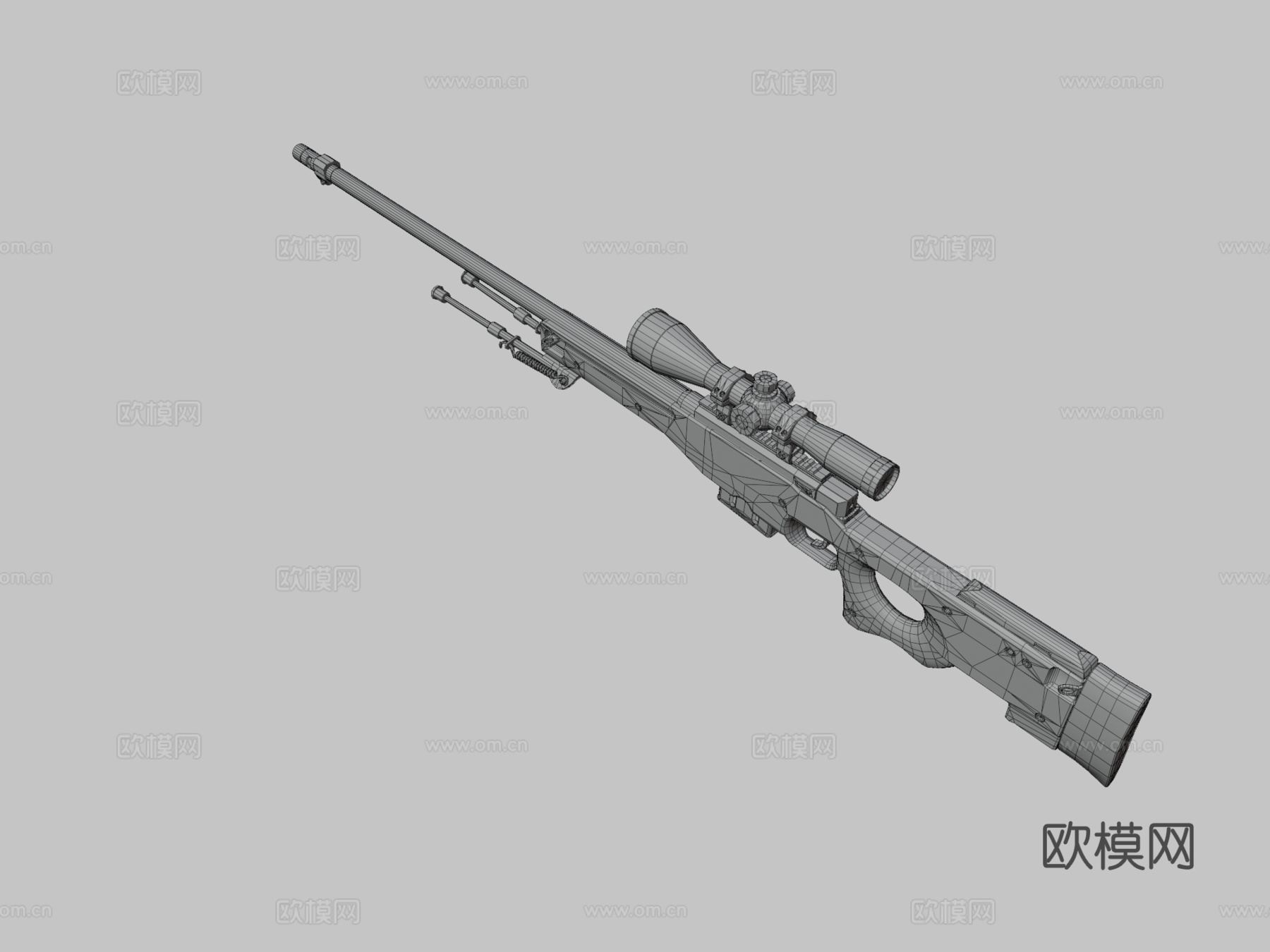 AWP-梅雷斯3d模型