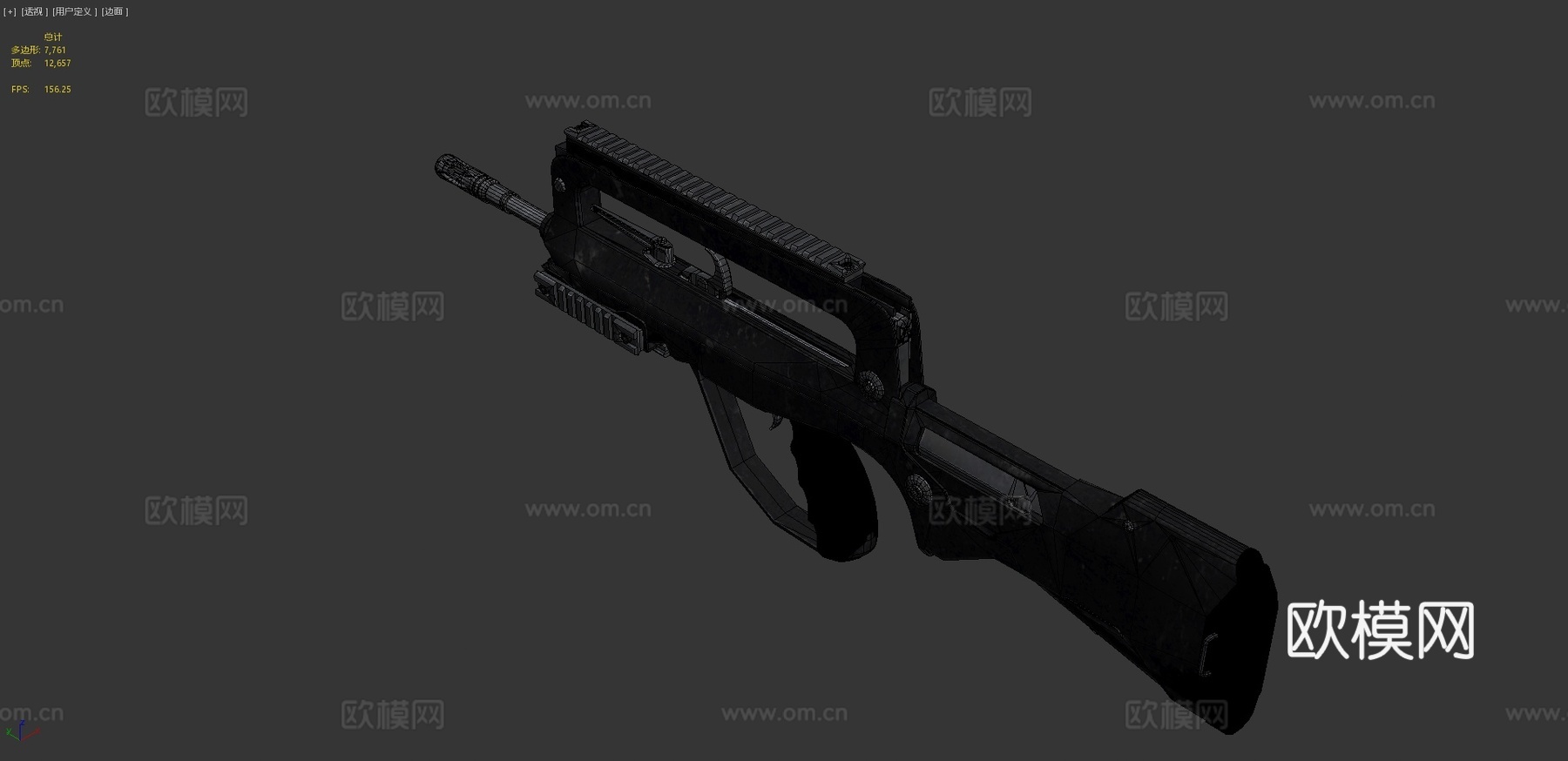 法玛斯G23d模型