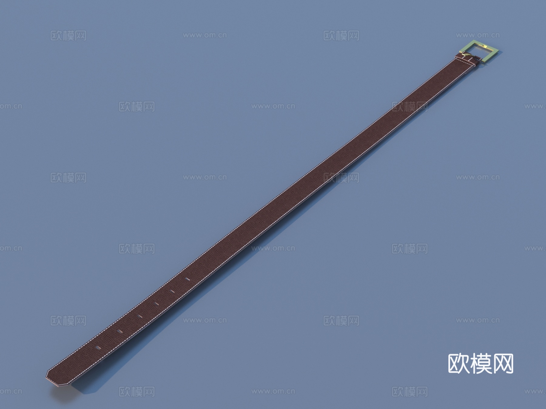 皮带 小品免费3d模型