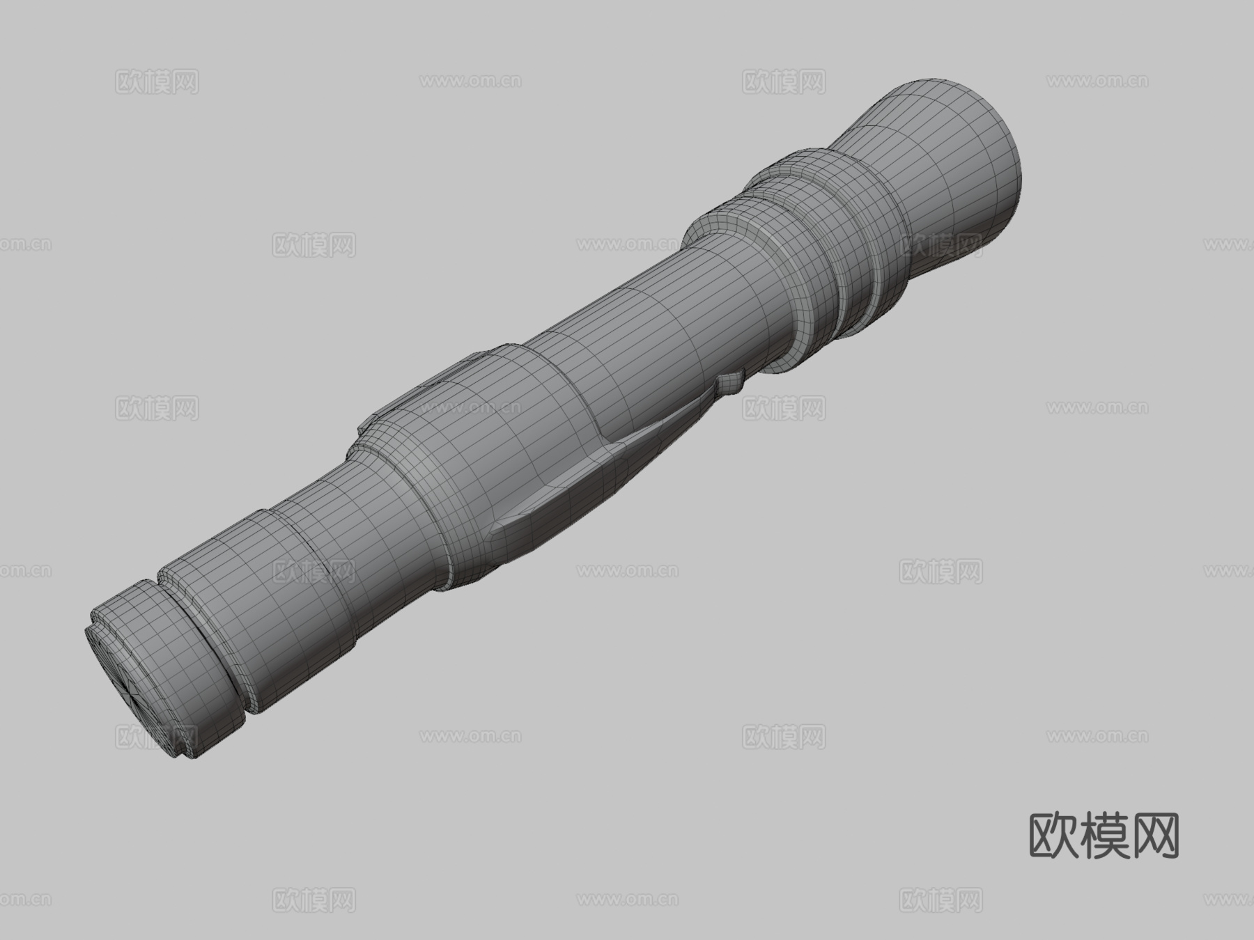 手电筒3d模型