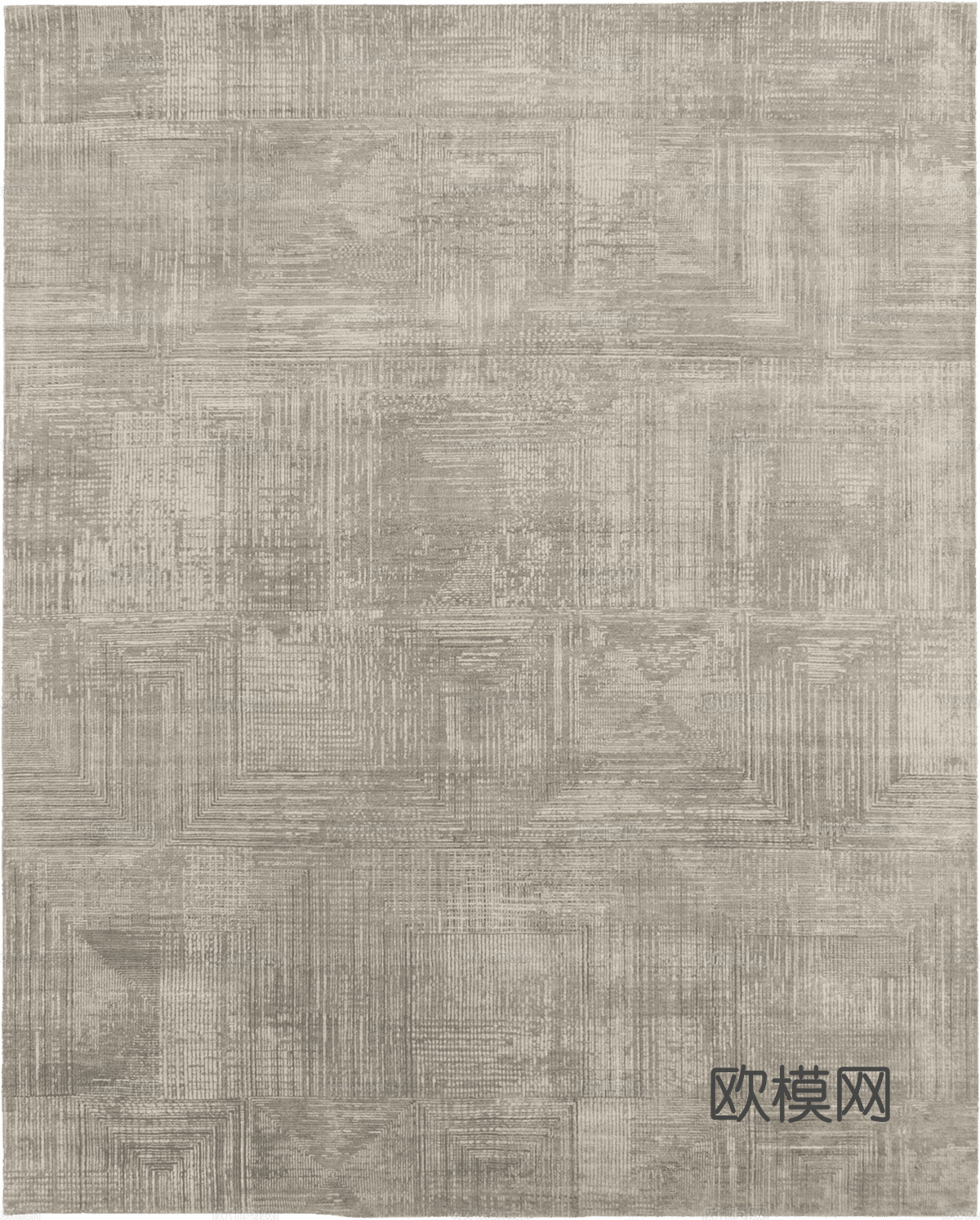 现代简约侘寂禅意地毯